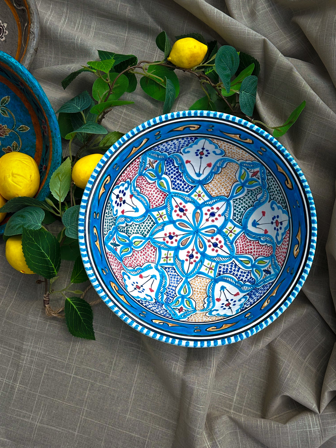 Tunesische kleurrijke servies Schalen