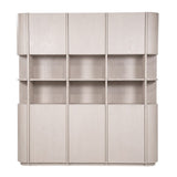 Kabinet Oslo 203x220 cm – eiken & eikenfineer taupe