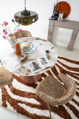 Roka Eettafel Rond 120 cm – Sintered Stone & Metaal | Design Tafel