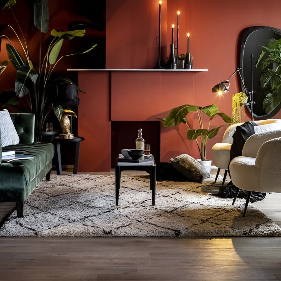 By-Boo Vloerkleed Rox Naturel