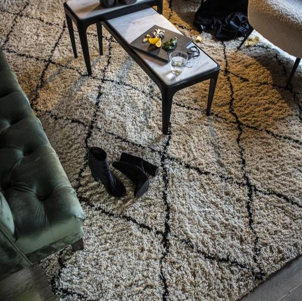 By-Boo Vloerkleed Rox Naturel