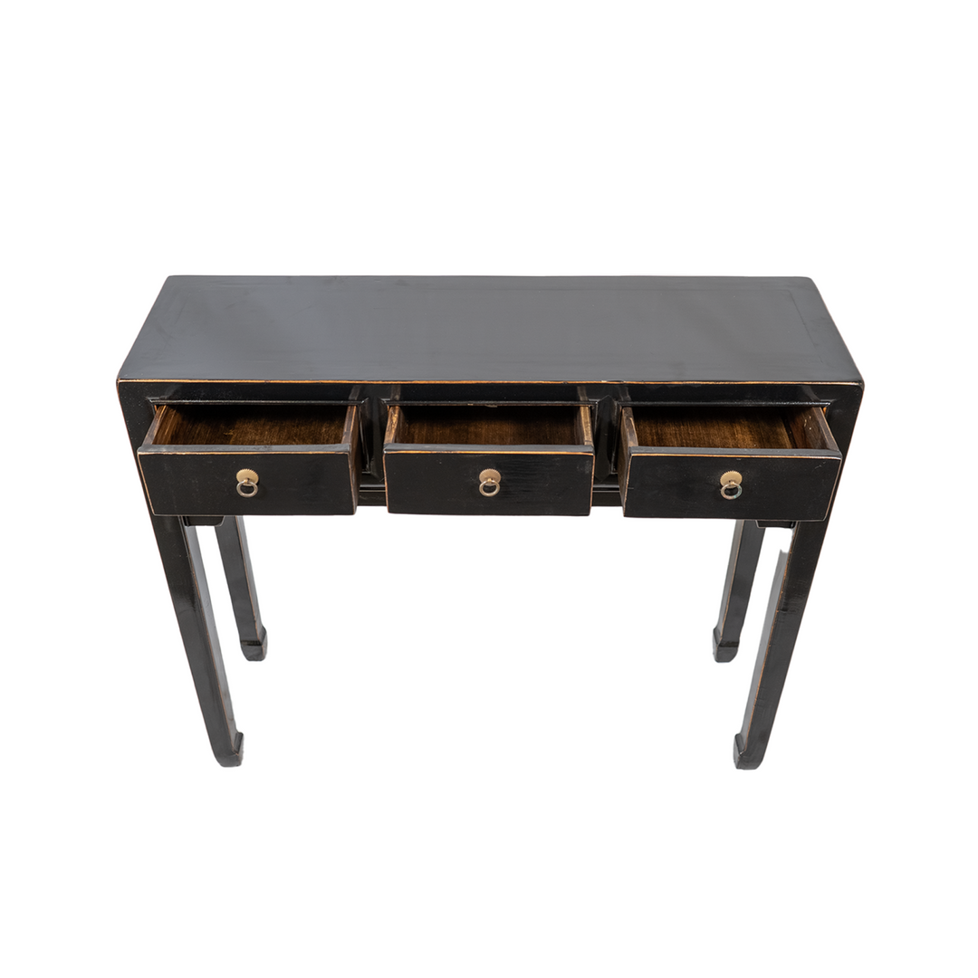 Side-table zwart