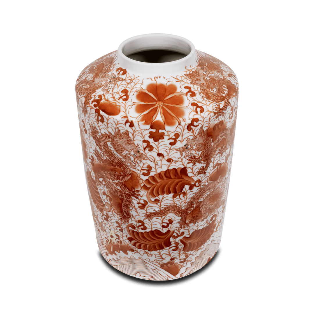 Chinese rode jar pot L