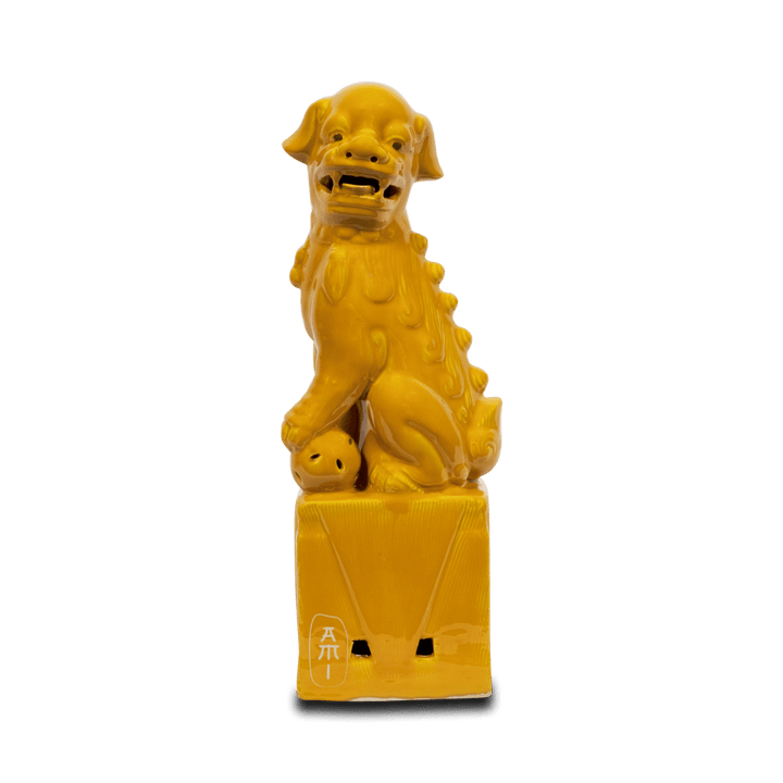 Chinese Tempel Leeuw geel