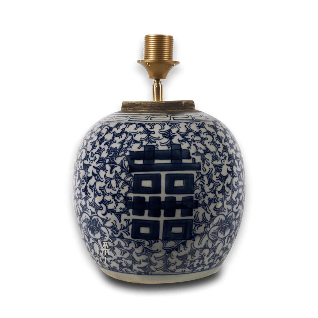 Chinese vintage lampenvoet chinese teken