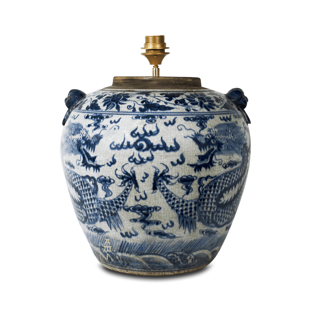 Draken Lampenvoet  vintage