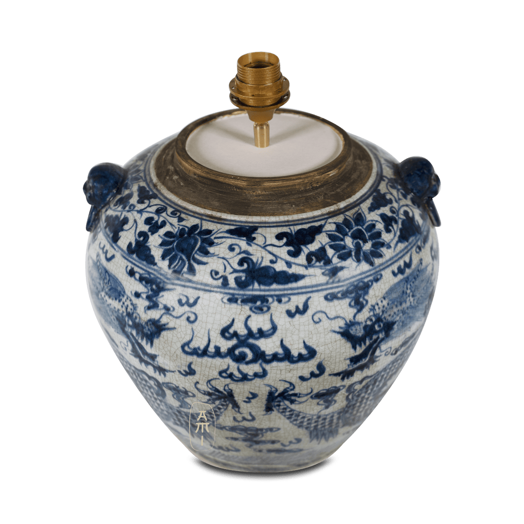 Draken Lampenvoet  vintage