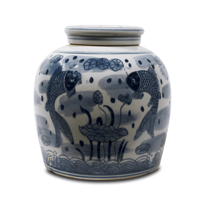 Chinese koi gember pot