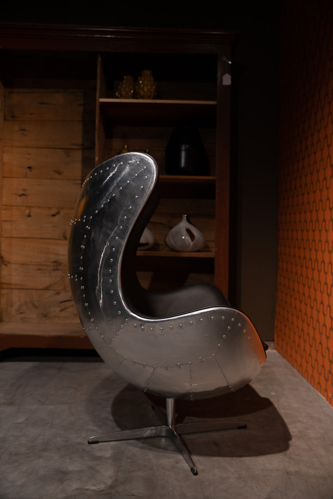 Aviator Egg Chair -  Draaifauteuil - Replica -zgan