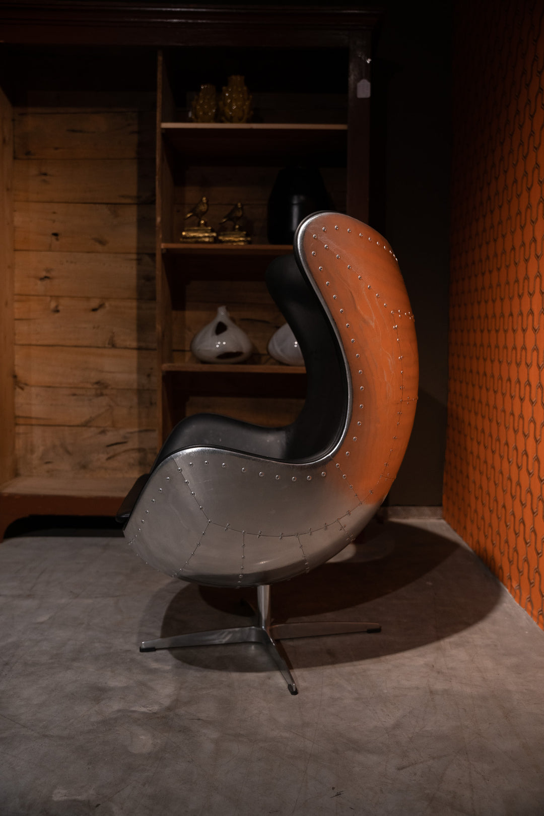 Aviator Egg Chair -  Draaifauteuil - Replica -zgan