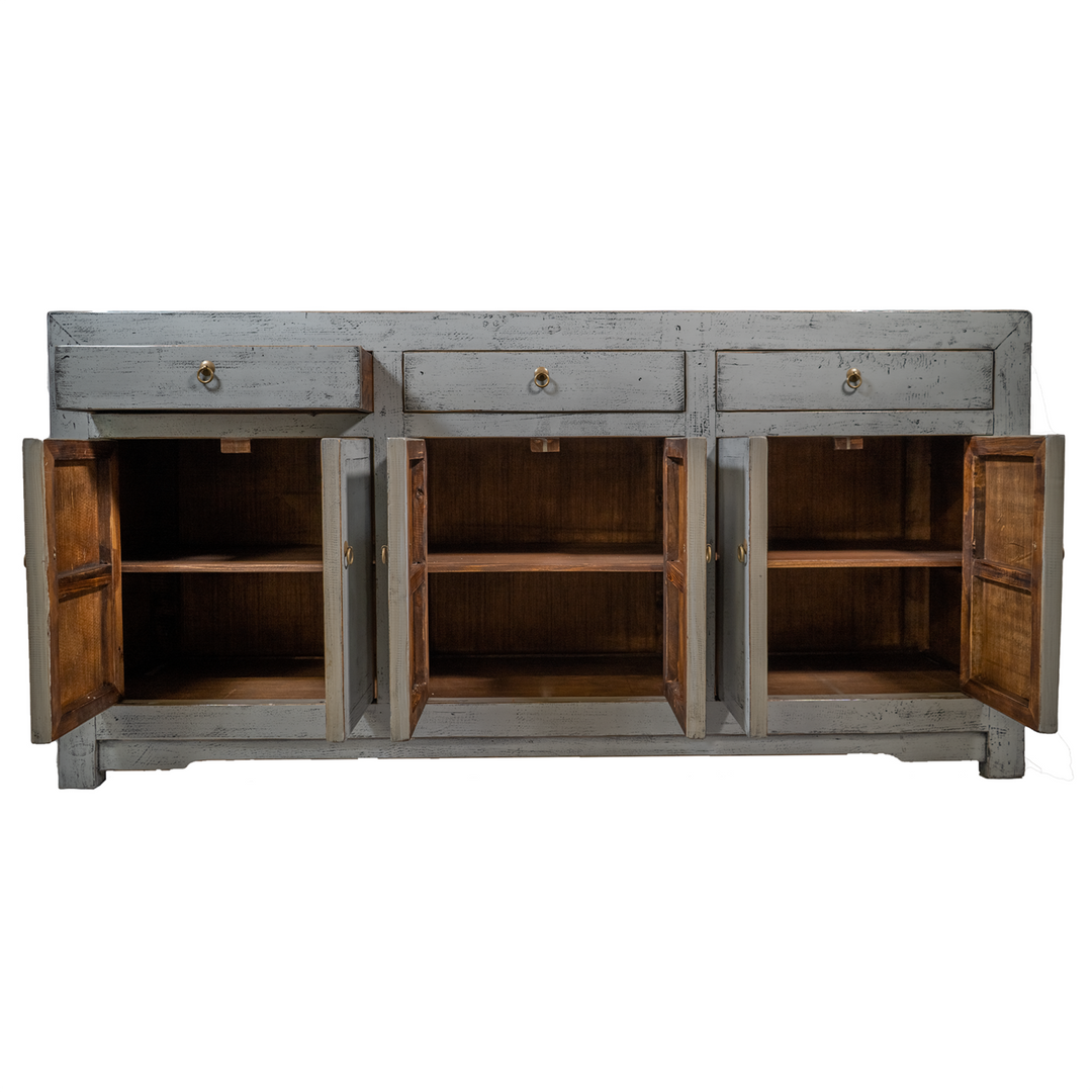 Chinees dressoir grijs vintage