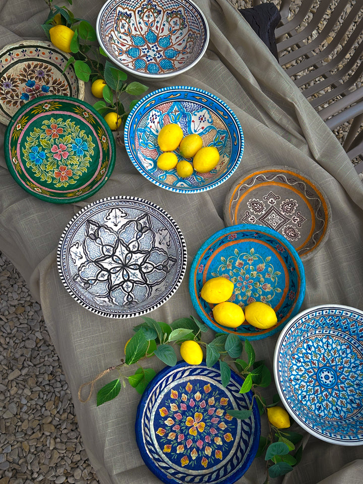 Tunesische kleurrijke servies Schalen