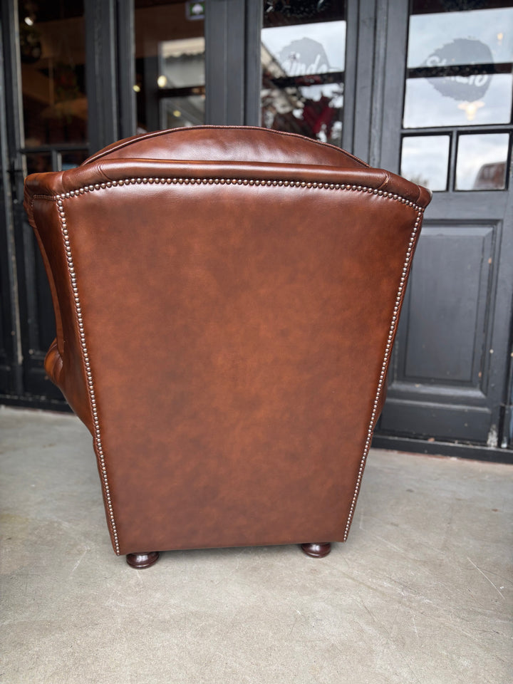 Engelse Chesterfield Springvale Fauteuil Nieuwstaat