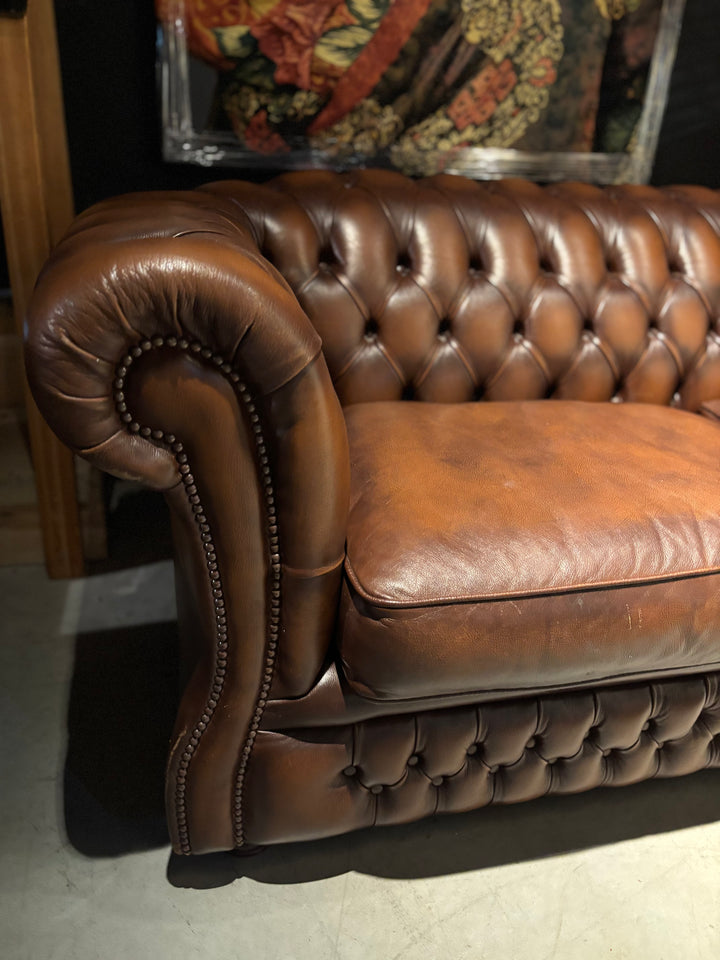 Engelse Chesterfield Springvale Bank Nieuwstaat