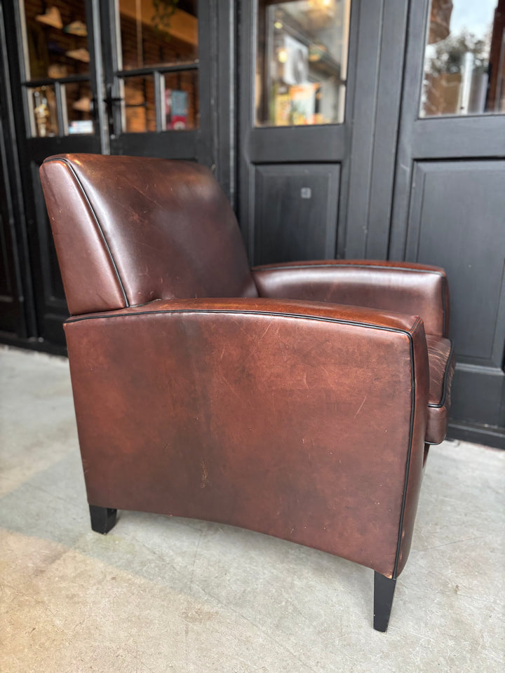 Lounge Atelier Old saddle Fauteuil Model Denver