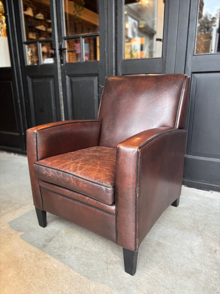 Lounge Atelier Old saddle Fauteuil Model Denver