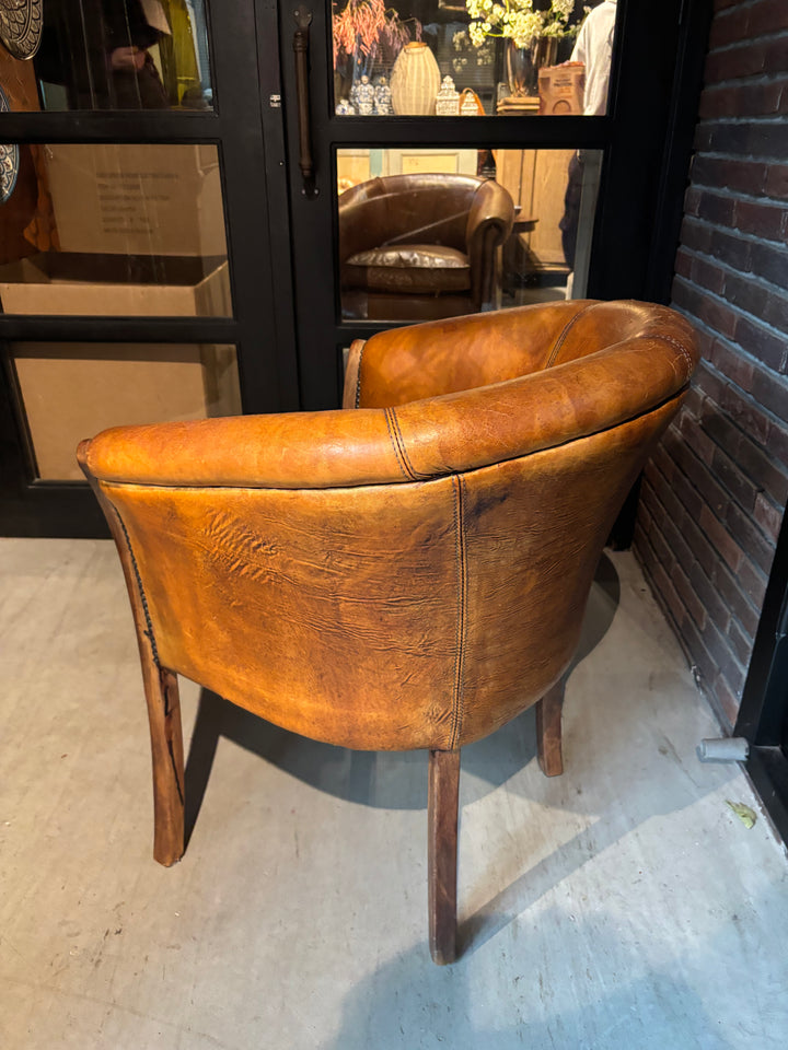 Schapenleren Tub fauteuil
