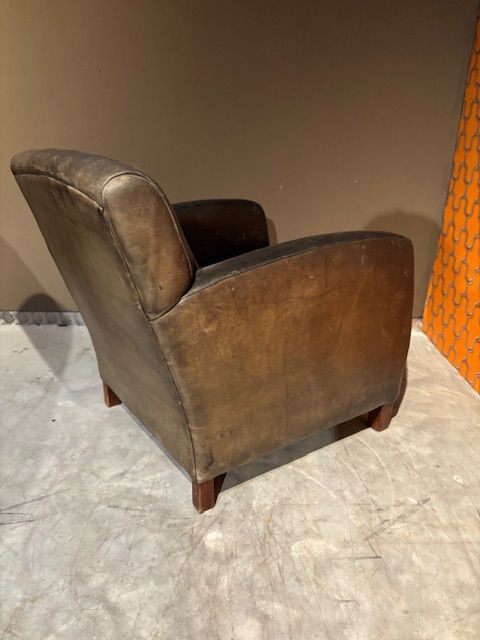 2 Schapenleren Fauteuils Vintage