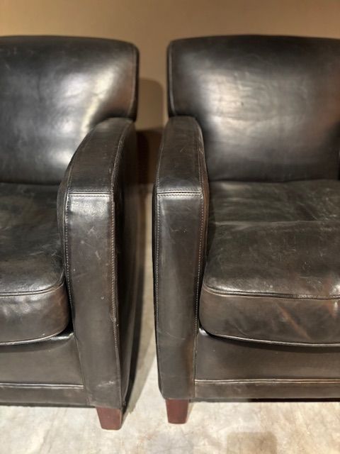 2 Schapenleren Fauteuils Vintage