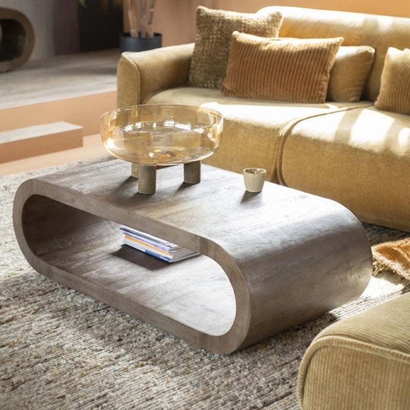 By-Boo Salontafel Elora Bruin