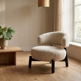 Richmond Loungestoel Ornella – Beige Angora