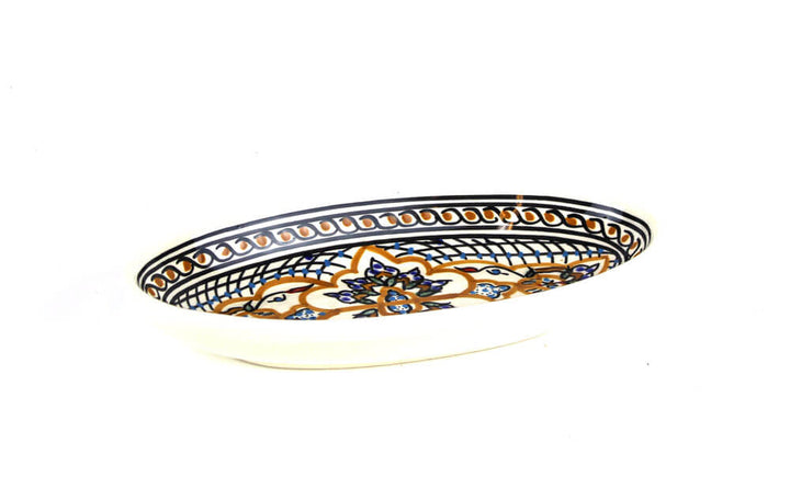 Ovalen Tunesische kleurrijke servies Schalen