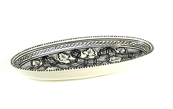 Ovalen Tunesische kleurrijke servies Schalen