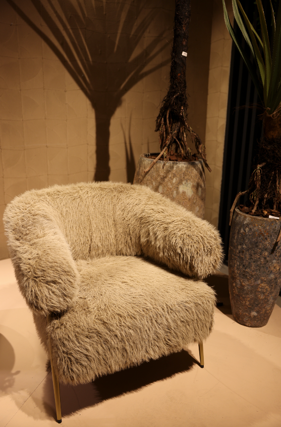 Hair Cream Fauteuil Champagne