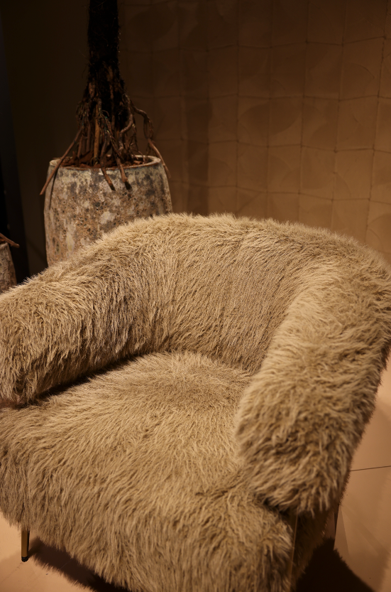 Hair Cream Fauteuil Champagne