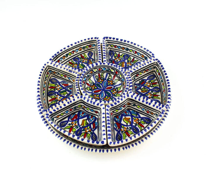 Tapas Set Keramiek 8-delig – Handgemaakt & Fairtrade