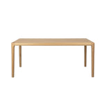 Eettafel Eikenhout 180 of 210 cm Naturel – Zuiver Ember