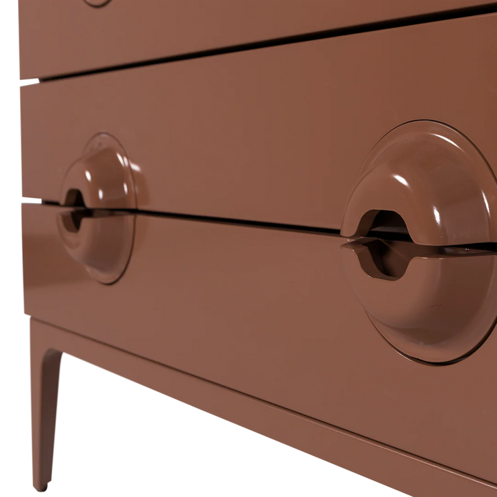 WOOOD ladekast/commode Merge - Hout - Oud Roze -