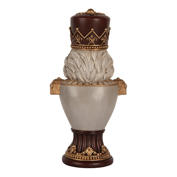 Kerstdecoratie Beeld Notenkraker 16x10x30 cm Bruin Kunststof