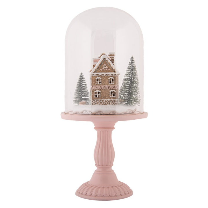 Kerst huis met LED-verlichting Ø 17x36 cm
