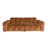 Bank 264 of 364 cm Velours of Leer – Dutchbone Hackman