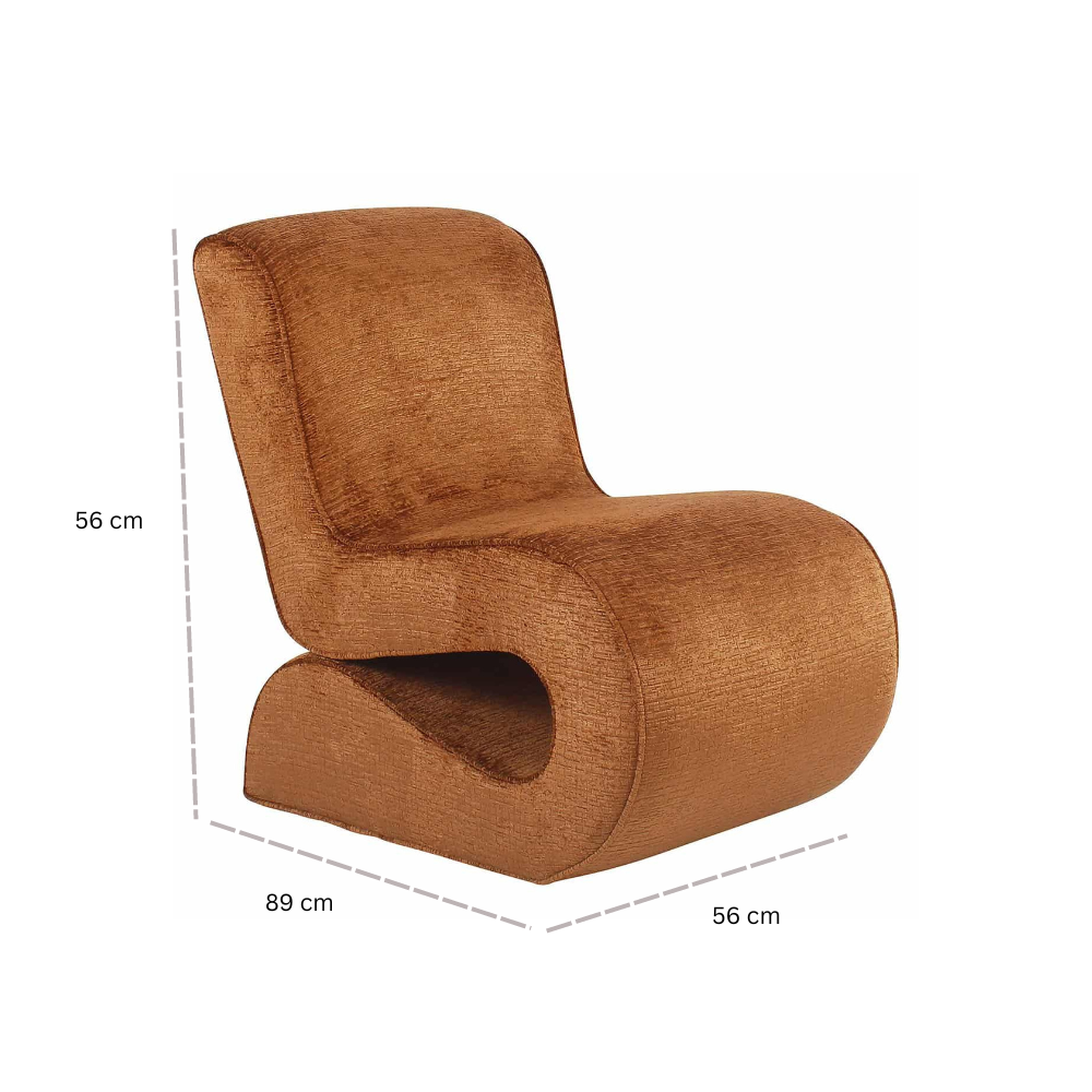 Richmond Interiors Frankie Fauteuil - Crème Fusion