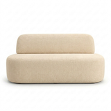 Ronde Eetkamerbank Crème – Velvet | Malaga