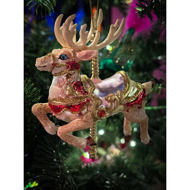 Kermis rendier ornament