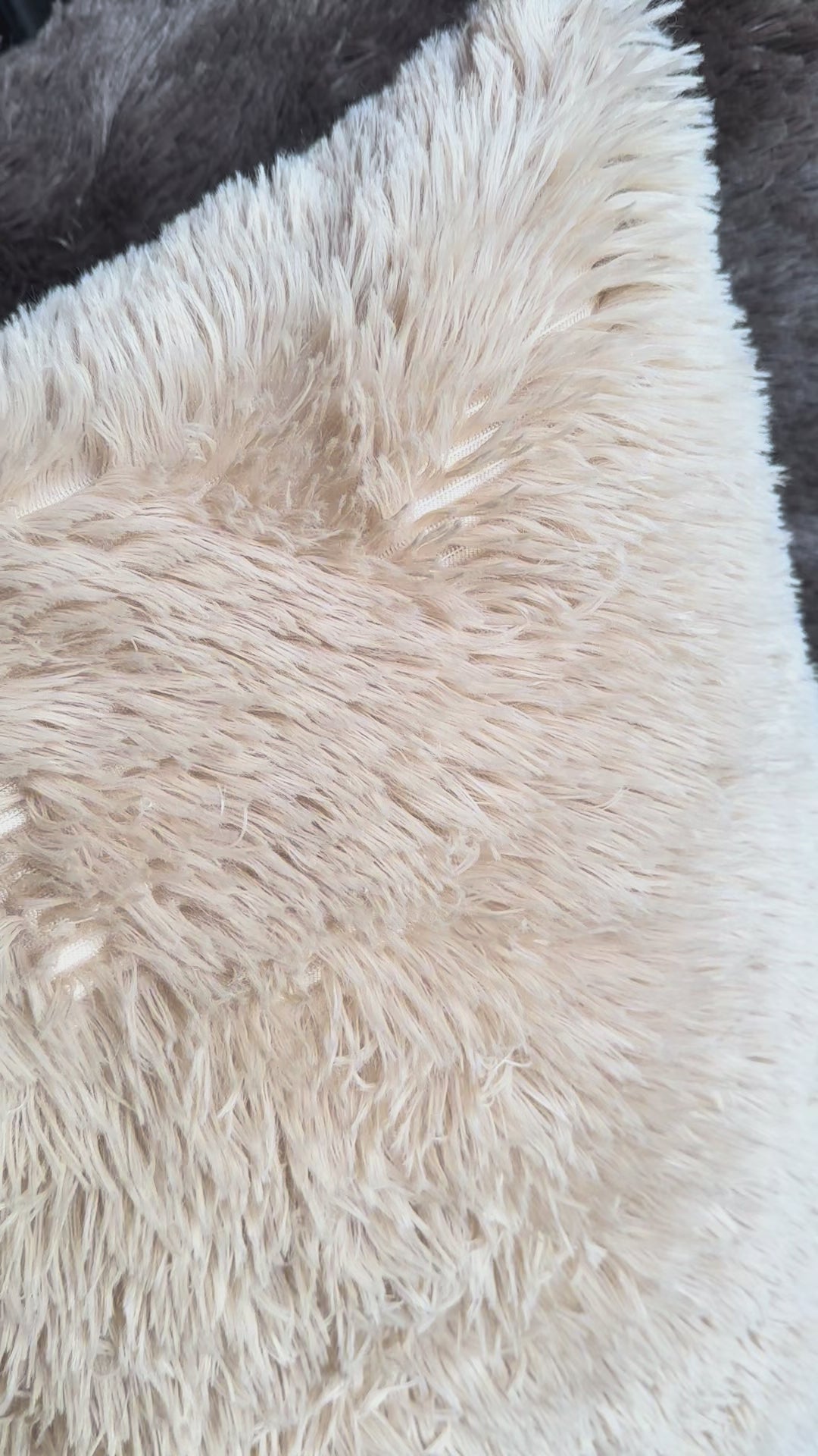 Doodle kussen XL Beige