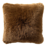 Sierkussen bontlook 45x45 cm – Otter bruin