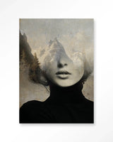 Head In The Sky - Moderne Wanddecoratie | Artprint, Glass Art & Wandkleed