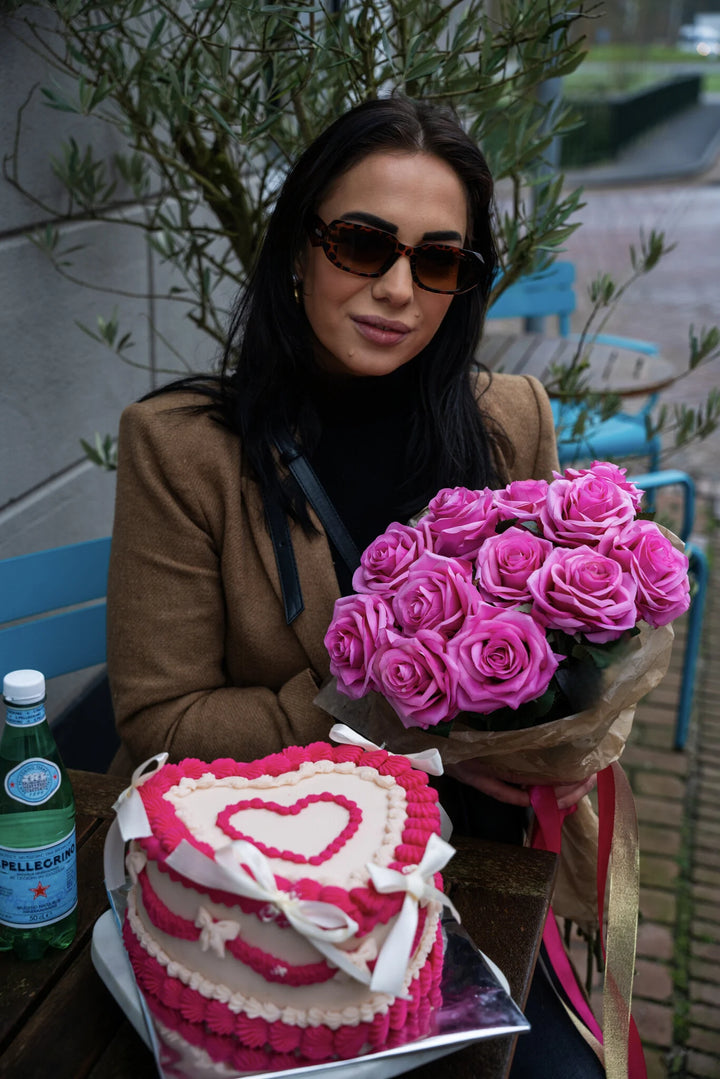 Luxe Roze Kunstrozen