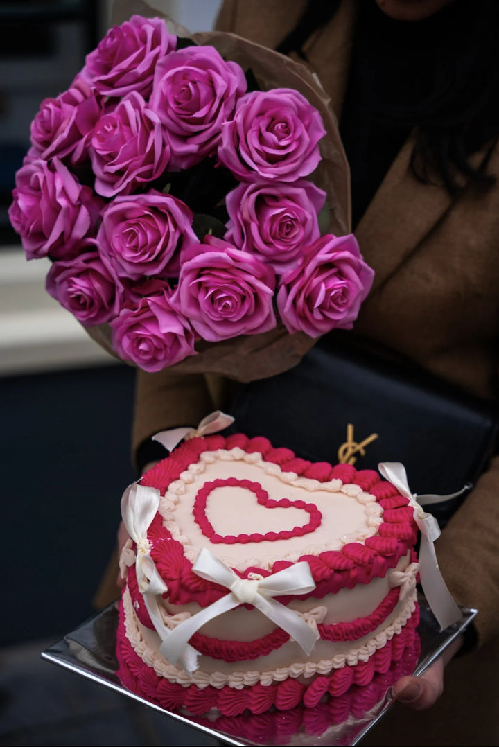 Luxe Roze Kunstrozen