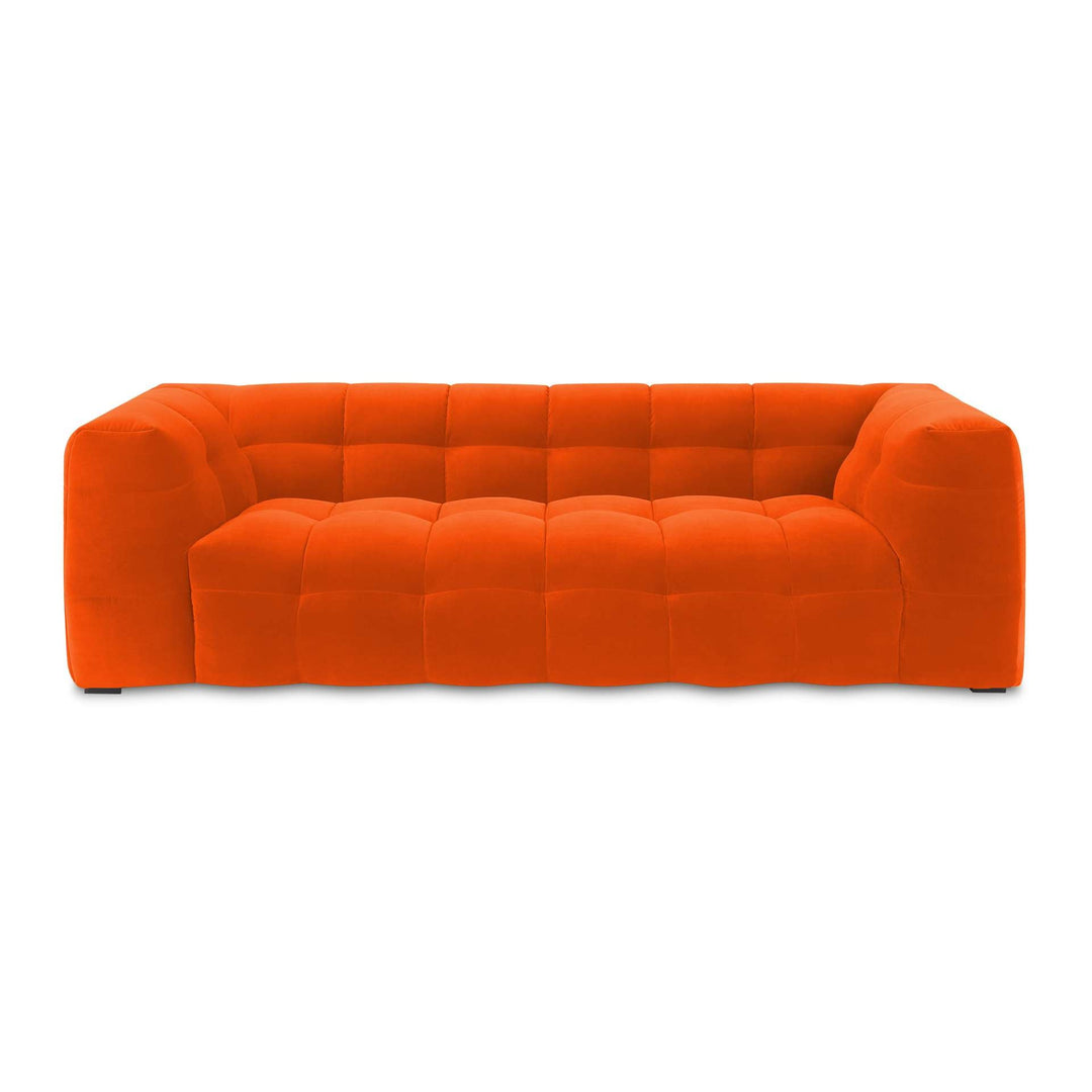 Velvet Bank 3-Zits Royal Orange