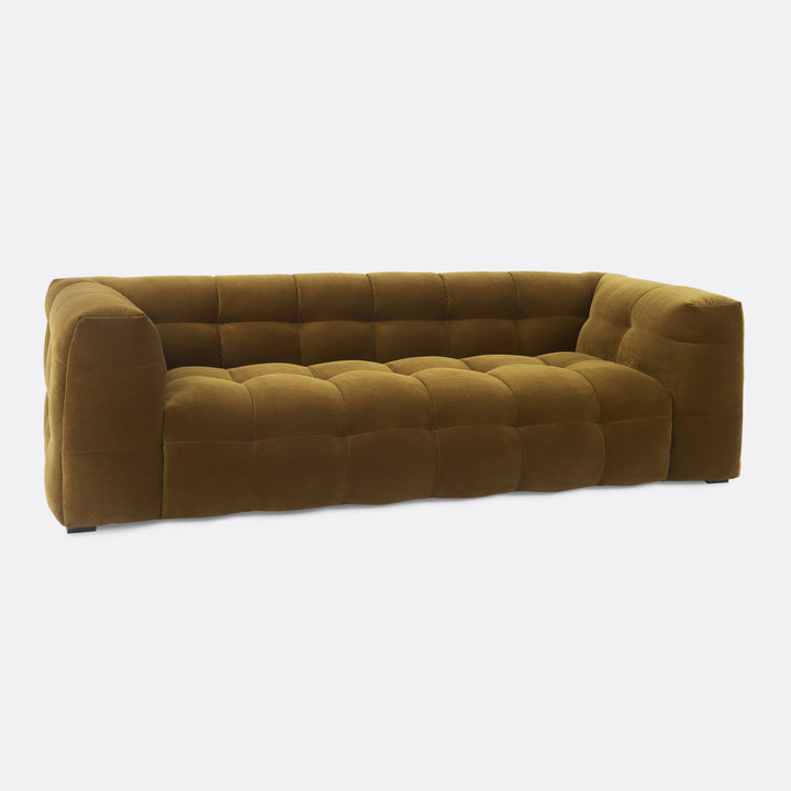 Velvet Bank 3-Zits – Ronde Luxe Designbank | Royal Army