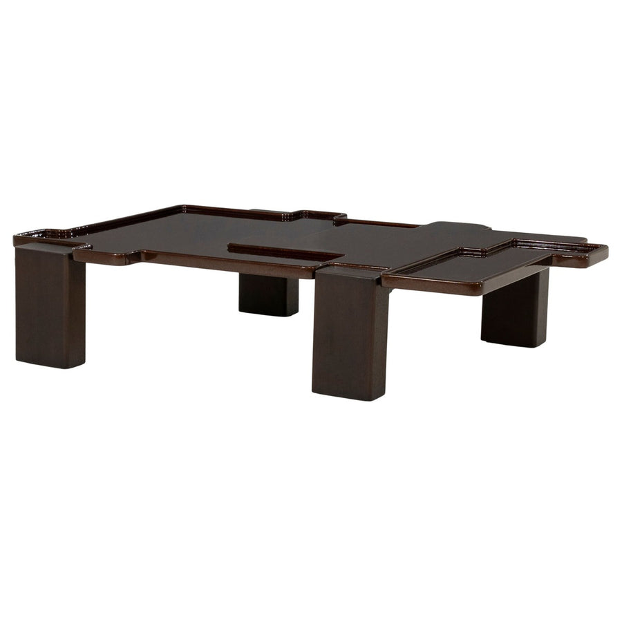 Salontafel Macy – MDF & essenfineer bruin