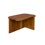 Salontafel Feller 75 cm bruin van voren