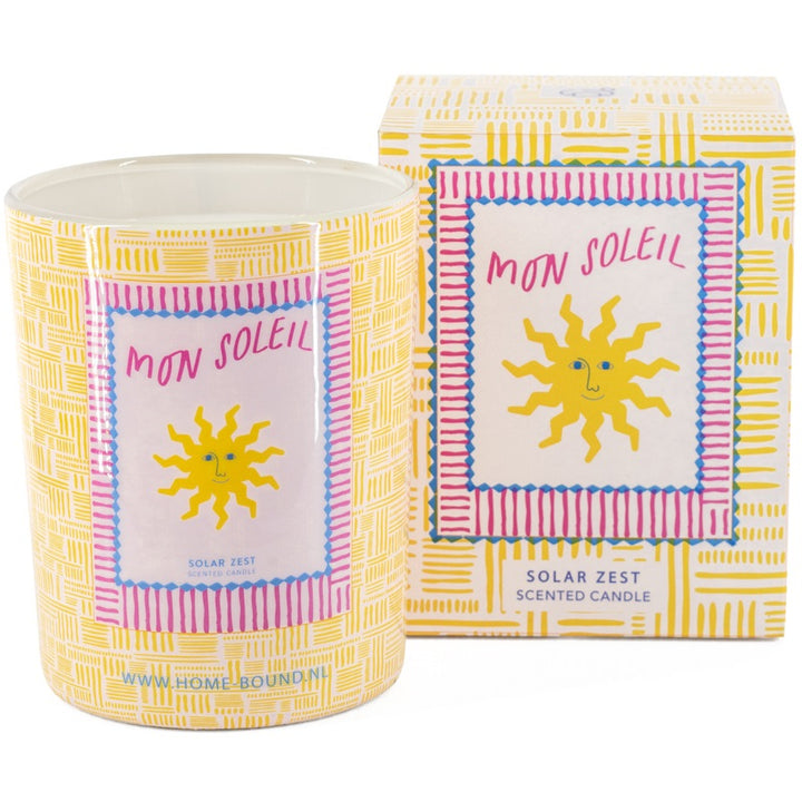 Geurkaars Solar – Kleurrijk en Betoverend