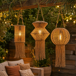 Solar Hanglantaarn Mari – Boho Tuinverlichting