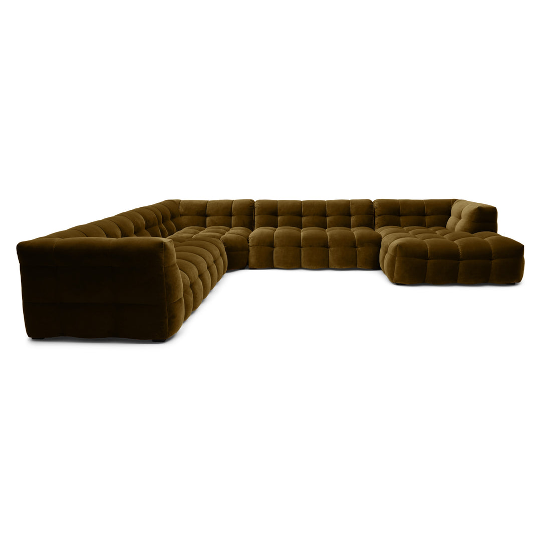 Velvet U-Bank – Luxe Modulaire Zithoek | Royal army